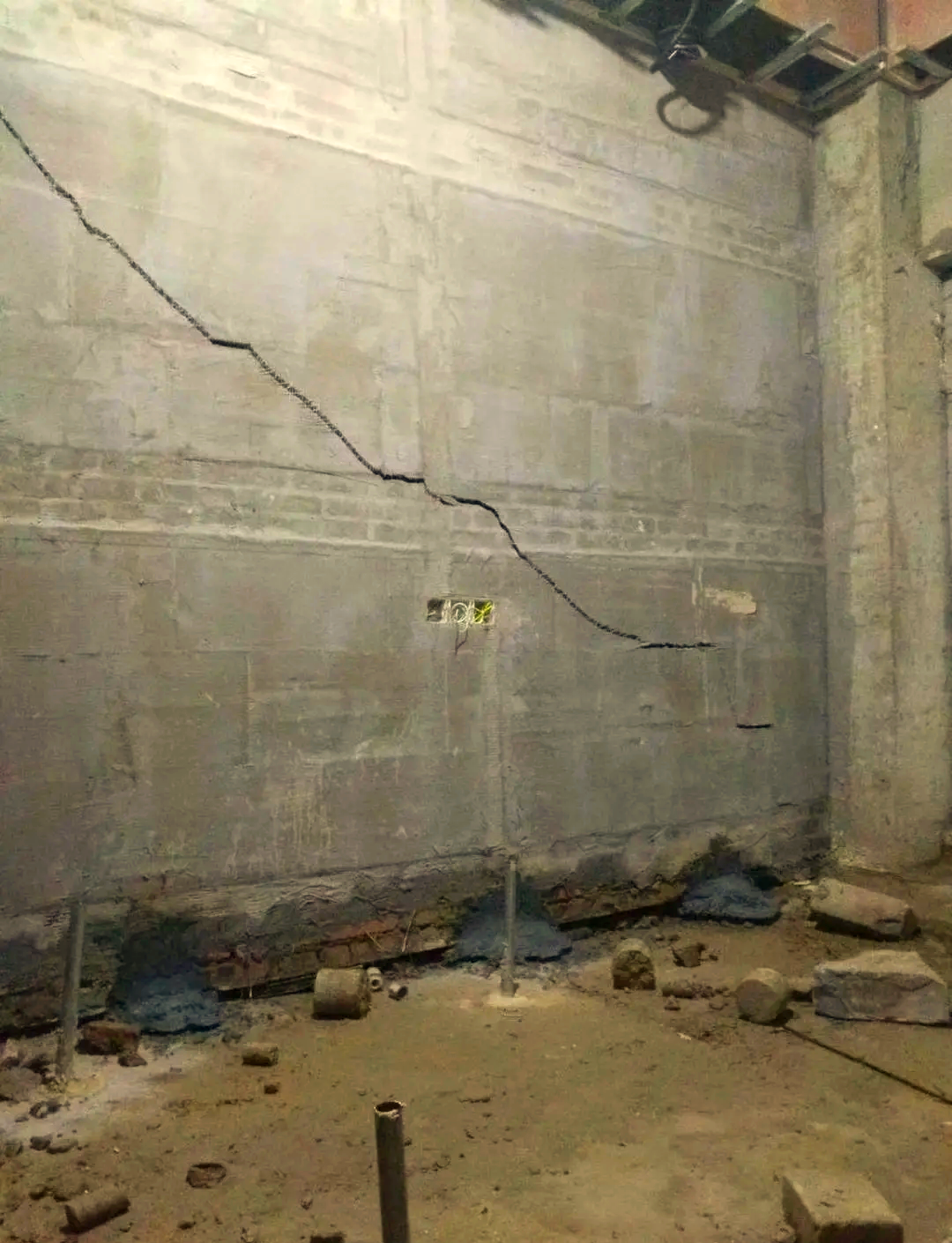 天津宁河县房屋下沉加固